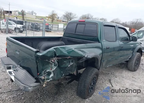 2002 Toyota Tacoma Base V6 из США, поврежденный, VIN 5TEHN72N02Z022962